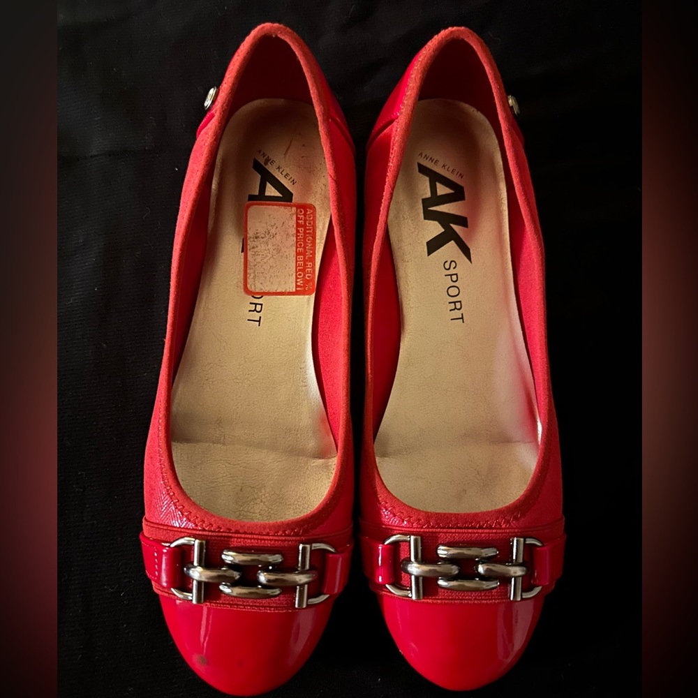 Ruby Red Slip Ons